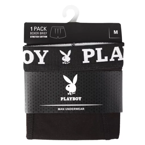 Труси-боксери Playboy ANNYA PLAYBOY BOXERSHORT чорний Чол S