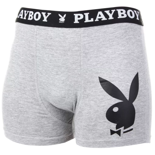 Труси-боксери Playboy ANNYA PLAYBOY BOXERSHORT сірий Чол S