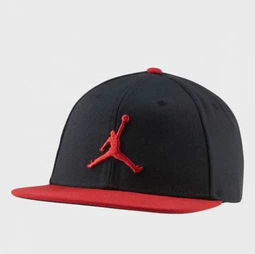 Кепка Nike JORDAN PRO JUMPMAN SNAPBACK чорний, червоний Уні MISC
