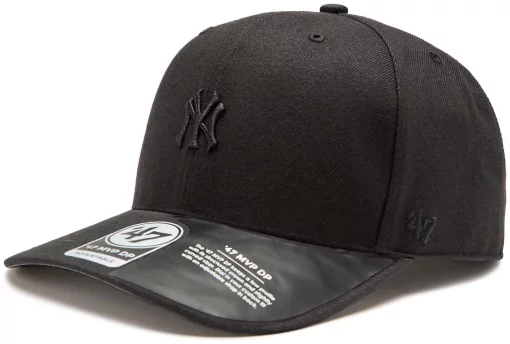 Кепка 47 Brand DP NEW YORK YANKEES BASE RUNNE чорний Уні OSFM