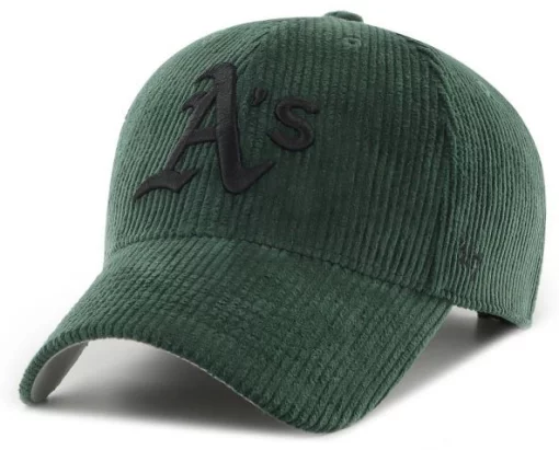 Кепка MVP 47 Brand OAKLAND ATHLETICS THICK CORD темно-зелений Уні OSFM