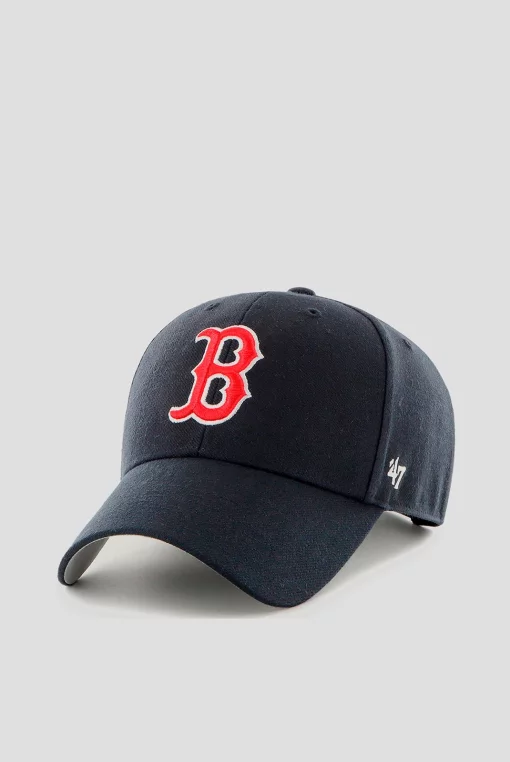 Кепка 47 Brand RED SOX SURE SHOT SNAPBACK темно-синій, сірий Уні OSFA