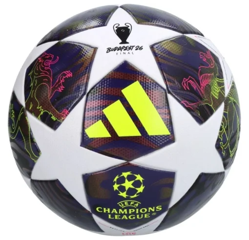 Футбольний м'яч Adidas UCL League Junior 290g 2026 Budapest JX9097, розмір №4