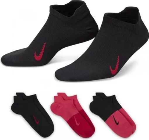 Шкарпетки Nike W NK EVERYDAY PLUS LTWT NS 3PR мультиколор Жін 38-42