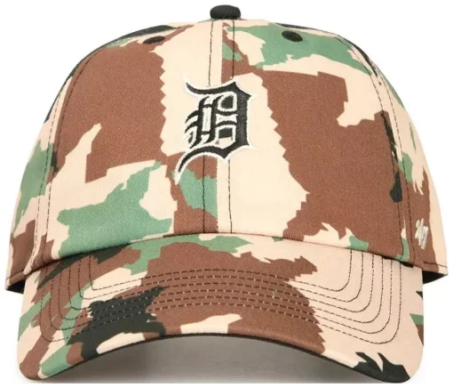 Кепка 47 Brand DETROIT TIGERS DIGITAL STAR бежевий, зелений, коричневий Уні One Size