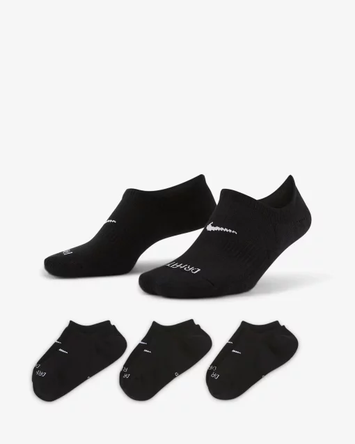 Шкарпетки Nike U NK EVERYDAY PLUS CUSH FOOTIE чорний Жін 34-38