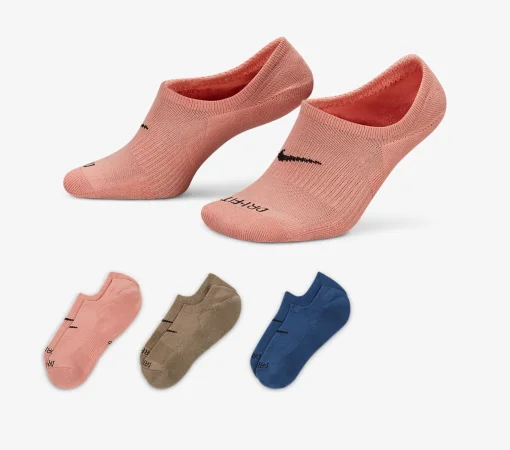 Шкарпетки Nike U NK EVERYDAY PLUS CUSH FOOTIE мультиколор Жін 34-38