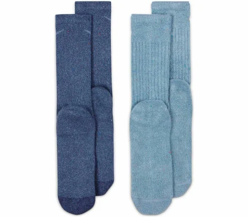 Шкарпетки Nike U NK EVERYDAY PLUS CUSH CREW 2PR синій, блакитний Уні 34-38