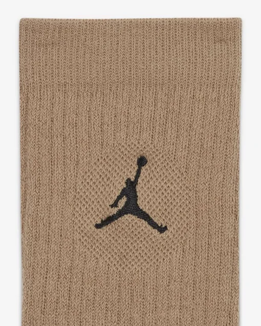 Шкарпетки Nike U J ED CUSH POLY CREW 3PR 144 коричневий, фіолетовий Уні 42-46