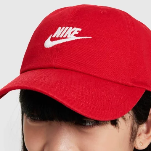 Кепка Nike K NK CLUB CAP US CB FUT WSH червоний Діт 1SIZE