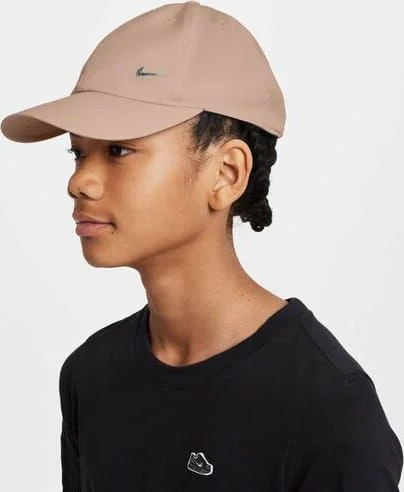 Кепка Nike K NK DF CLUB CAP US CB MTSWSH бежевий Діт One Size (FB5064-200)