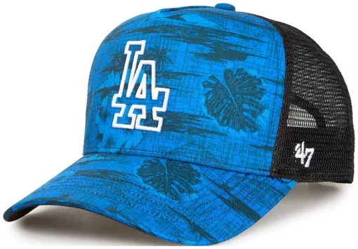 Кепка-тракер 47 Brand LA DODGERS FIJI OFFSIDE DT синій, чорний Уні One Size