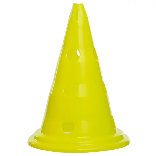 Фішка конус з отворами 30 см C-6422, жовтий