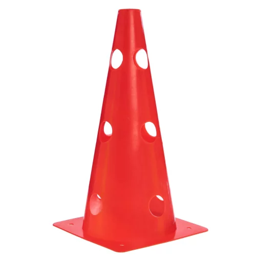 Фішка конус з отворами 32см C-6573-R, червоний
