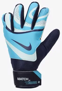 Воротарські рукавиці Nike NK GK MATCH JR - HO23 бірюзовий, чорний Діт 7 (19,6 см)