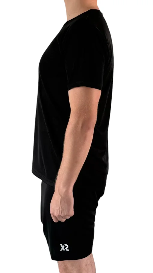 Футбольна форма X2 Classic (футболка+шорти), розмір L (чорний колір) X2000BK/BK-XL