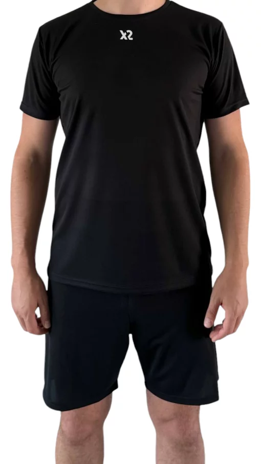 Футбольна форма X2 Classic (футболка+шорти), розмір M (чорний колір) X2000BK/BK-M