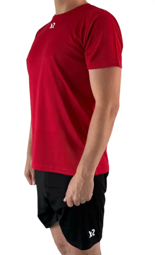 Футбольна форма X2 Classic (футболка+шорти), розмір S (червоний/чорний) X2000R/BK-S