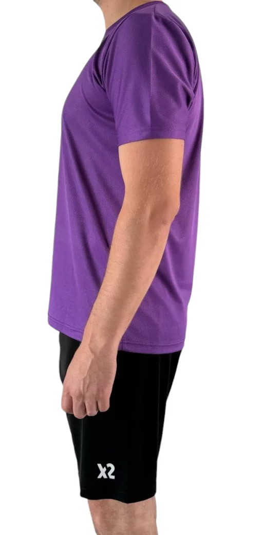 Футбольна форма X2 Classic (футболка+шорти), розмір M (фіолетовий/чорний) X2000V/BK-M