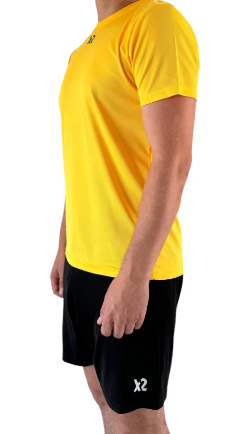 Футбольна форма X2 Classic (футболка+шорти), розмір L (жовтий/чорний) X2000Y/BK-L