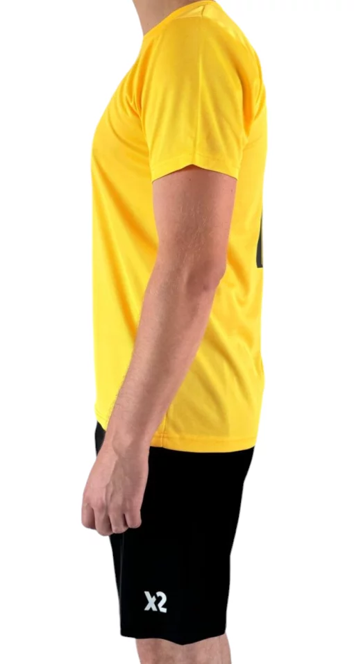 Футбольна форма X2 Classic (футболка+шорти), розмір L (жовтий/чорний) X2000Y/BK-L