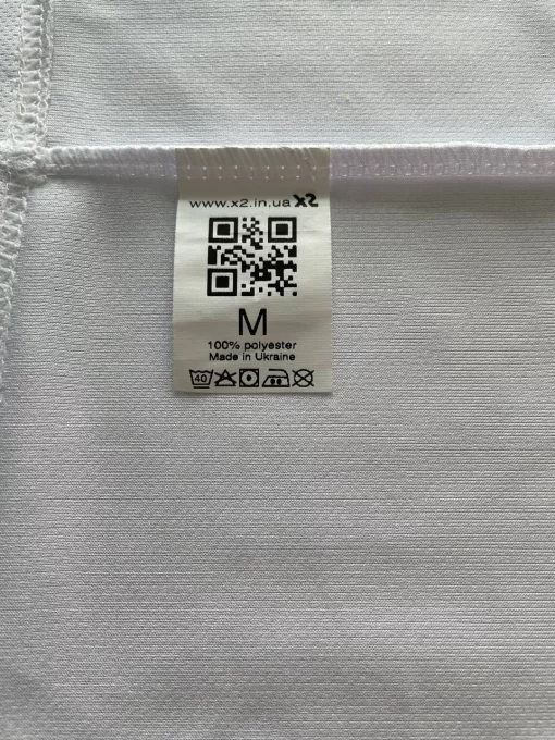 Футбольна форма X2 League II (футболка+шорти), розмір S (білий/темно-синій) X2002W/DB-S