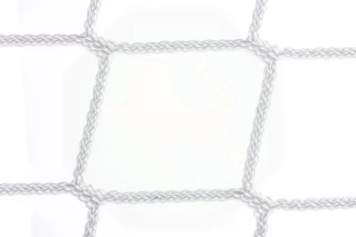 Футбольна сітка 5х2x1,2x1,5м. (Юніорська), шнур 4мм. (PP, white) "El Leon De Oro" 12443080000