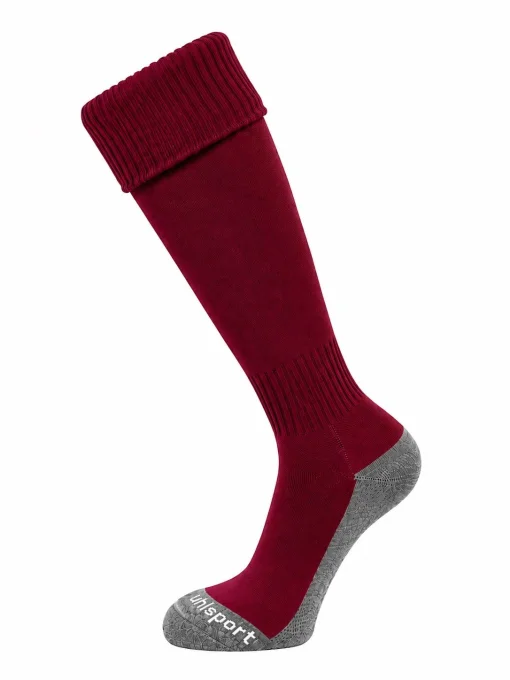 Футбольні гетри Uhlsport 105754, розмір 28-32 (бордові)