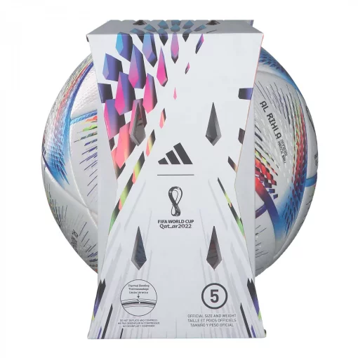 Футбольний м'яч Adidas 2022 World Cup Al Rihla OMB (FIFA QUALITY PRO) H57783
