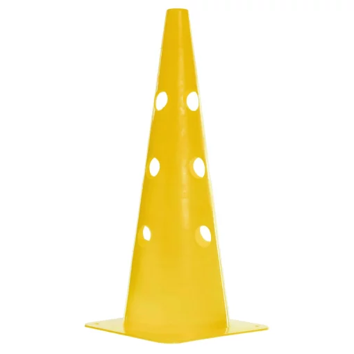 Фішка конус з отворами 48 см C-5431, жовтий