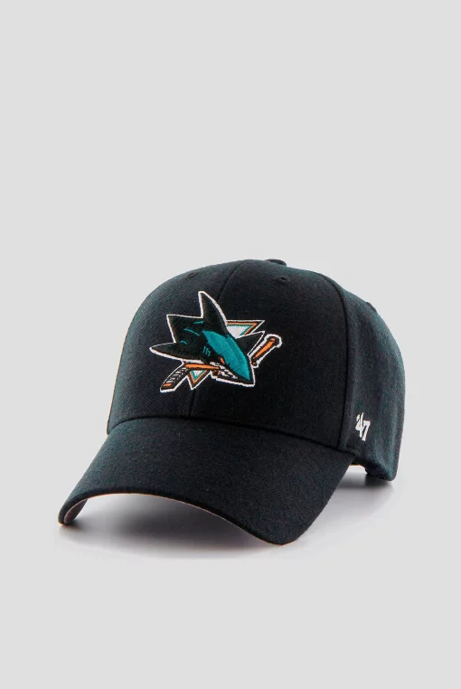 Кепка 47 Brand NHL SAN JOSE SHARKS чорний, сірий Уні OSFA