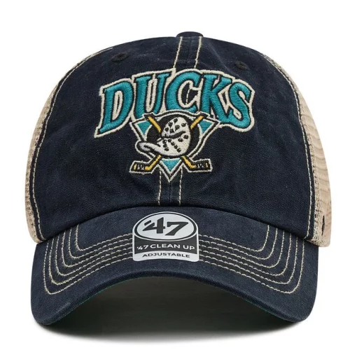 Кепка-тракер 47 Brand ANAHEIM DUCKS TUSCALOOSA чорний, бежевий Уні OSFA