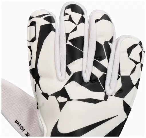 Воротарські рукавиці Nike NK GK MATCH JR - HO24 білий, чорний Діт 8 (21,6 см)