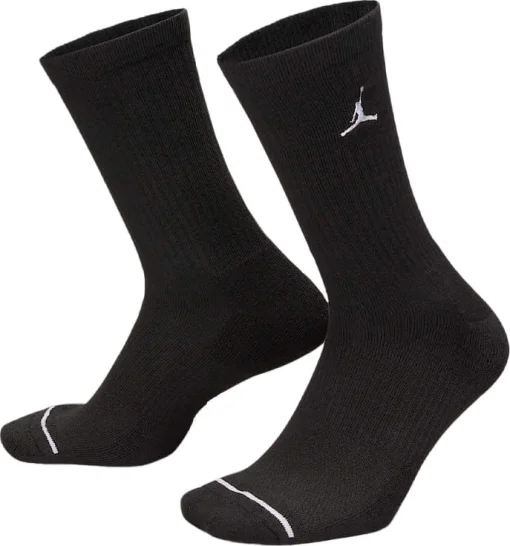 Шкарпетки Nike U J ED CUSH PLY CREW 6PR - 144 чорний 38-42 (HV6228-010)