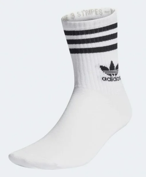Шкарпетки Adidas CREW SOCK 3STR білий, чорний Уні XL (46-48)