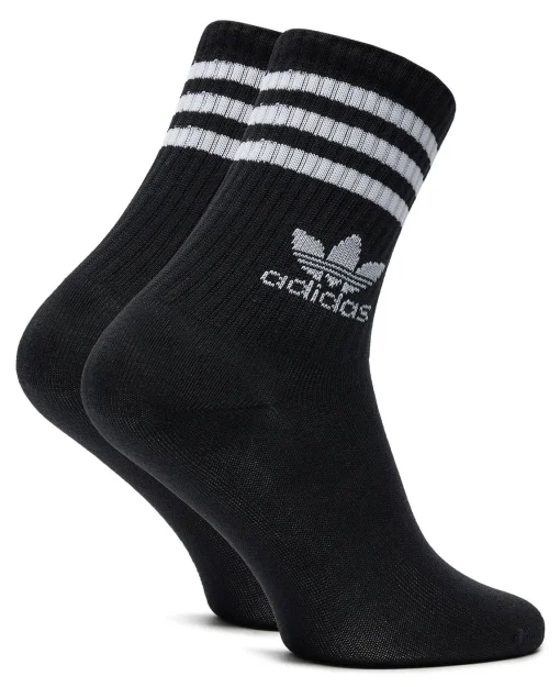 Шкарпетки Adidas CREW SOCK 3STR чорний Уні S (37-39)