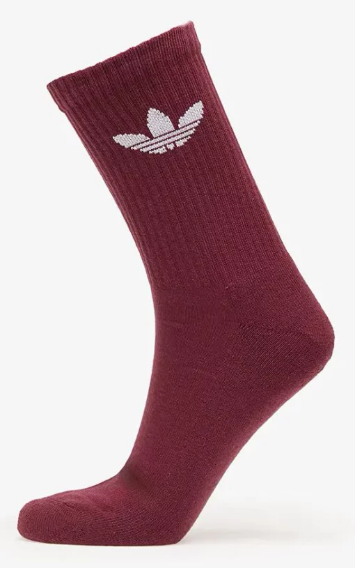 Шкарпетки Adidas TR CREW S 6P зелений, білий, блакитний, чорний, темно-зелений, бордовий Уні XL (46-48)