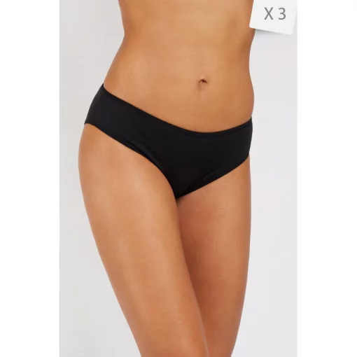 Труси-сліпи Slip MINI 3P чорний Жін S