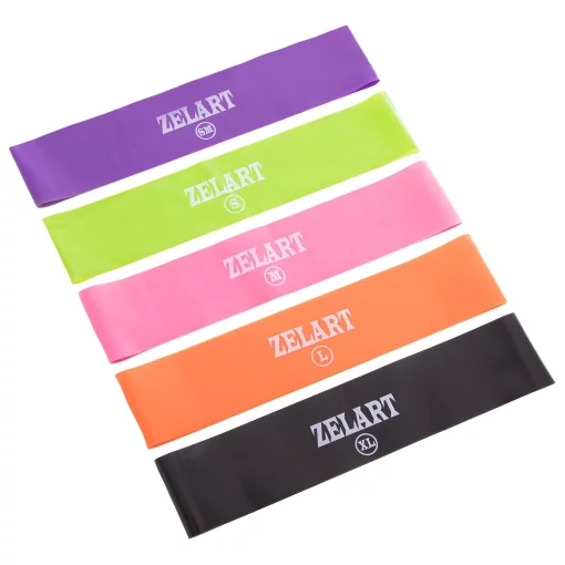 Стрічки опору LOOP BANDS ZELART (набір 5 шт.) FI-6886