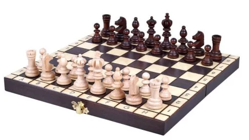 Шахи MADON Олімпійські міні коричневий, бежевий Уні 30х30см