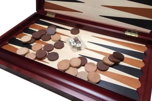 Нарди Madon BACKGAMMON DUZE чорний, коричневий, бежевий Уні 48х57 см