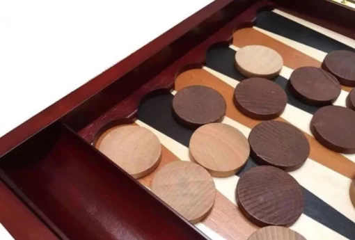 Нарди Madon BACKGAMMON DUZE чорний, коричневий, бежевий Уні 48х57 см