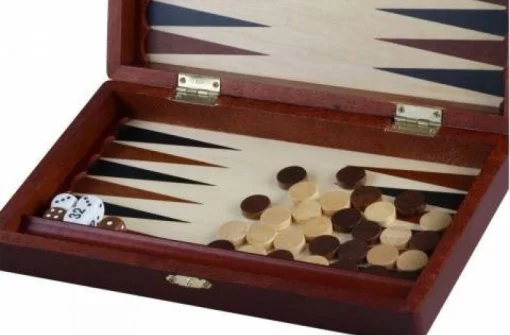 Нарди Madon BACKGAMMON MALE чорний, коричневий, бежевий Уні 28х33 см