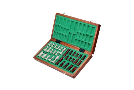 Шахи MADON Турнірні інтарсія №5 коричневий, бежевий Уні 49х49см