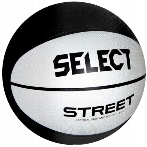 М’яч баскетбольний SELECT Street Basket v23 (126) біло/чорн, №7