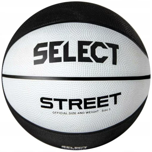 М’яч баскетбольний SELECT Street Basket v23 (126) біло/чорн, №7