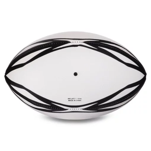 М'яч для регбі LEGEND R-3299 №3 білий-чорний