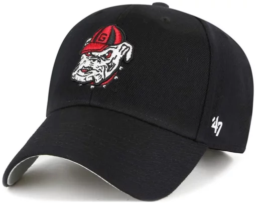 Кепка MVP 47 Brand GEORGIA BULLDOGS чорний Уні One Size