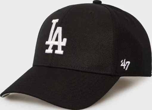Кепка MVP 47 Brand LOS ANGELES DODGERS чорний One Size (MVP12WBV-BKJ)