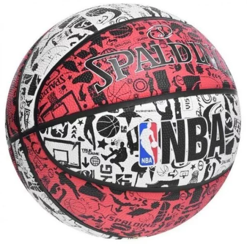 М'яч баскетбольний Spalding NBA Grafitti Rubber Ball 83574Z №7